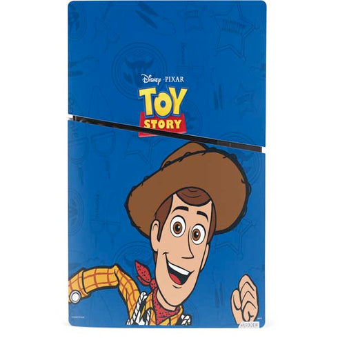 Disney Toy Story Sheriff Woody PS5 Slim Digital Edition Console Skin