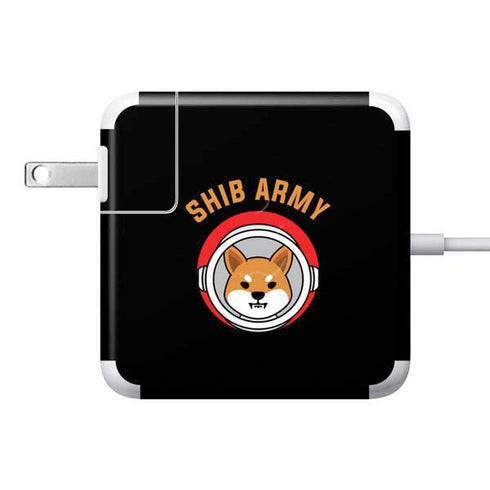 Shib Army Crypto 85W Power Adapter (15 and 17 inch MacBook Pro Charger) Skin