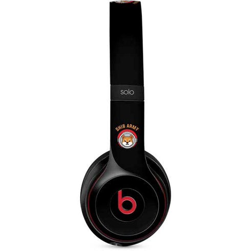 Shib Army Crypto Beats Solo 3 Wireless Skin