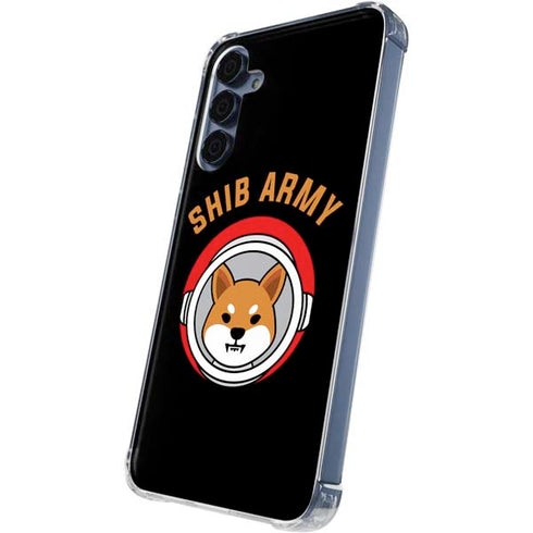 Shib Army Crypto Galaxy A55 5G Clear Case