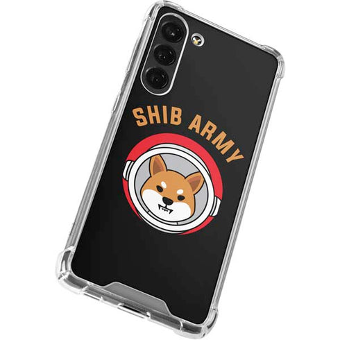 Shib Army Crypto Galaxy S24 FE Clear Case
