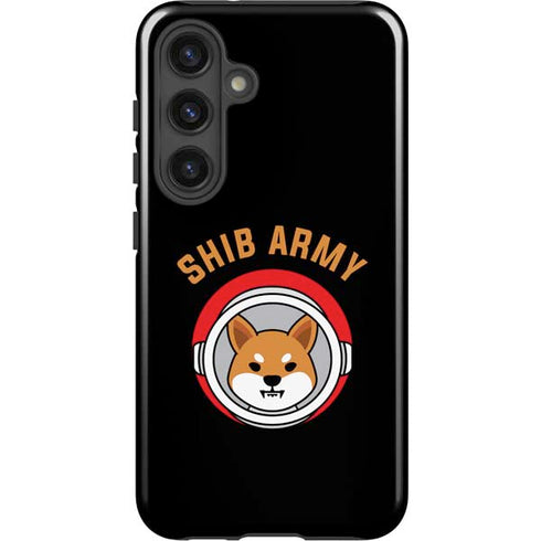 Shib Army Crypto Galaxy S25 Impact Case