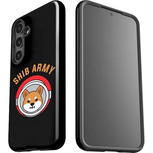 Shib Army Crypto Galaxy S25 Impact Case