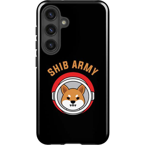 Shib Army Crypto Galaxy S25 Plus Impact Case