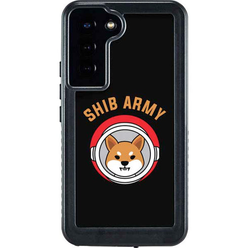Shib Army Crypto Galaxy S24 Plus Waterproof Case