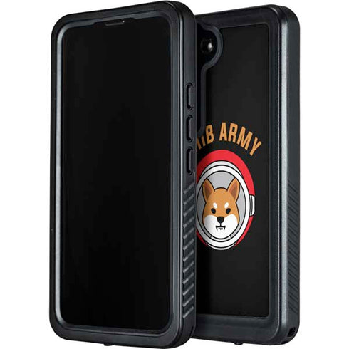 Shib Army Crypto Galaxy S24 Plus Waterproof Case