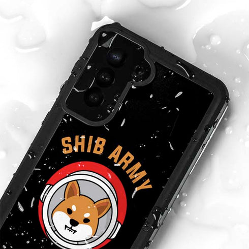 Shib Army Crypto Galaxy S24 Plus Waterproof Case
