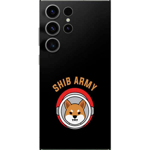 Shib Army Crypto Galaxy S24 Ultra Skin