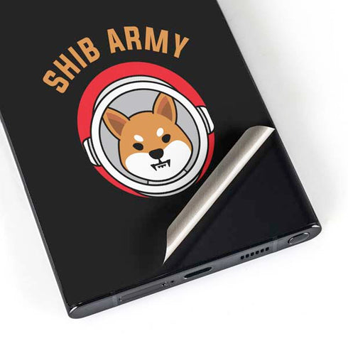 Shib Army Crypto Galaxy S24 Ultra Skin