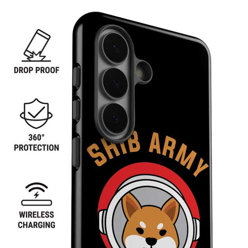 Shib Army Crypto Galaxy S26 Impact Case