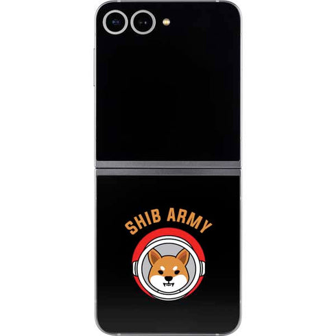 Shib Army Crypto Galaxy Z Flip6 Skin