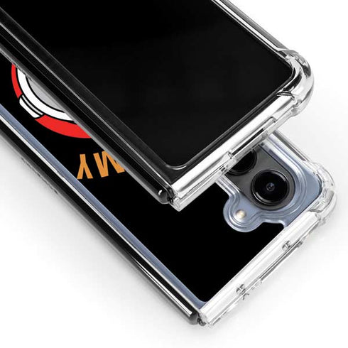 Shib Army Crypto Galaxy Z Fold5 5G Clear Case