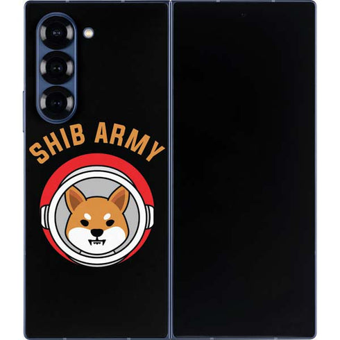 Shib Army Crypto Galaxy Z Fold6 Skin