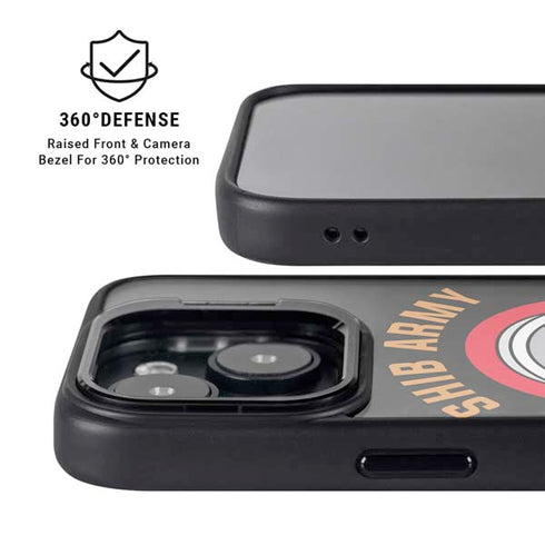 Shib Army Crypto iPhone 13 Kickstand Case