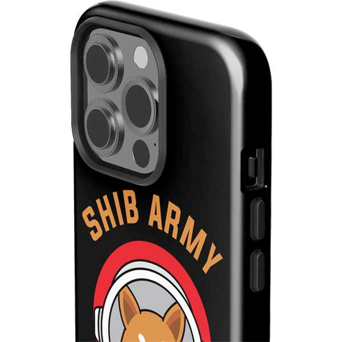 Shib Army Crypto iPhone 15 Pro Impact Case