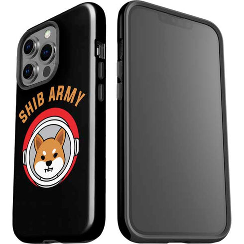 Shib Army Crypto iPhone 15 Pro Impact Case