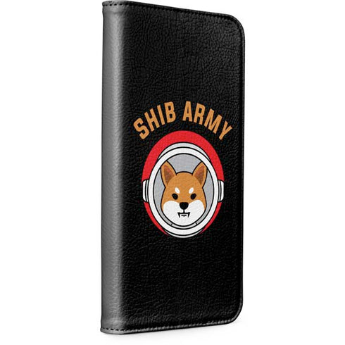 Shib Army Crypto iPhone 15 Pro Max Folio Case
