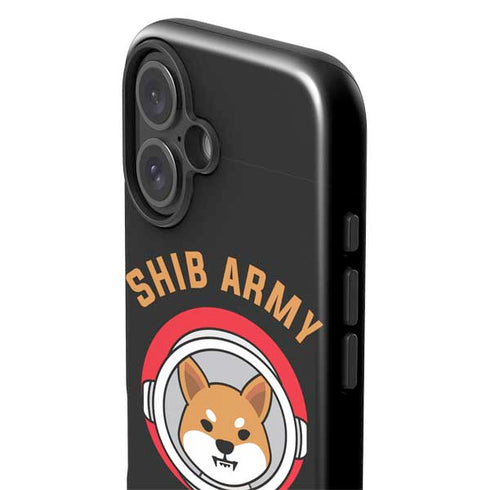 Shib Army Crypto iPhone 16 Impact Case