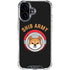 Shib Army Crypto iPhone 16 Plus Clear Case