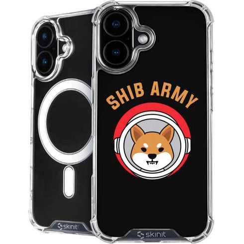 Shib Army Crypto iPhone 16 Plus MagSafe Case
