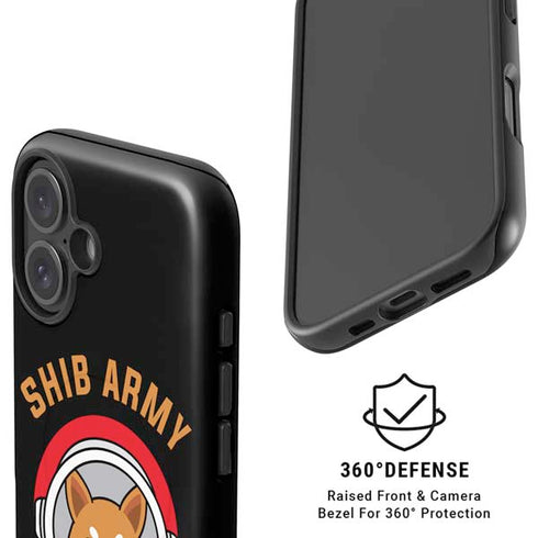 Shib Army Crypto iPhone 16 Plus Magsafe Impact Case