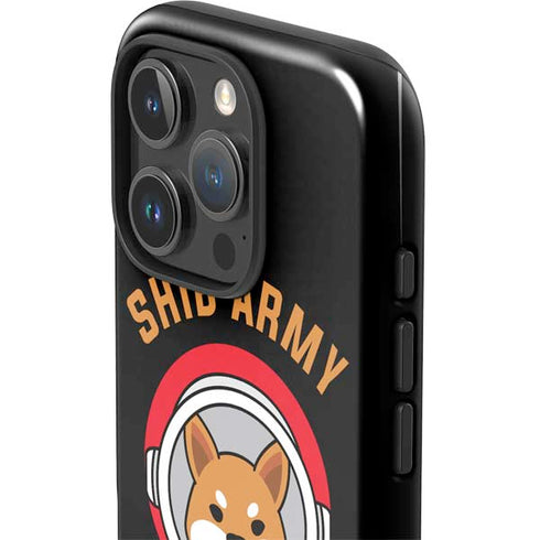 Shib Army Crypto iPhone 16 Pro Max Impact Case