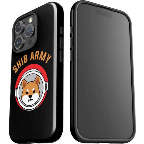 Shib Army Crypto iPhone 16 Pro Max Impact Case