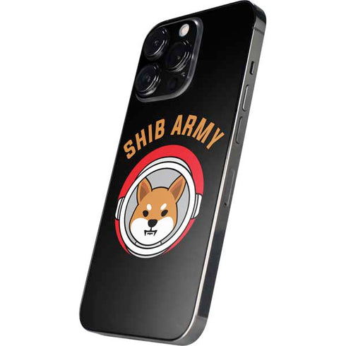 Shib Army Crypto iPhone 16 Pro Skin