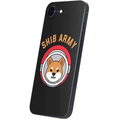 Shib Army Crypto iPhone 16e Skin