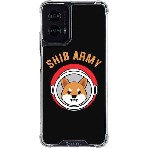 Shib Army Crypto Moto G Power 5G (2024) Clear Case