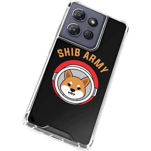 Shib Army Crypto Moto G Stylus 5G (2025) Clear Case