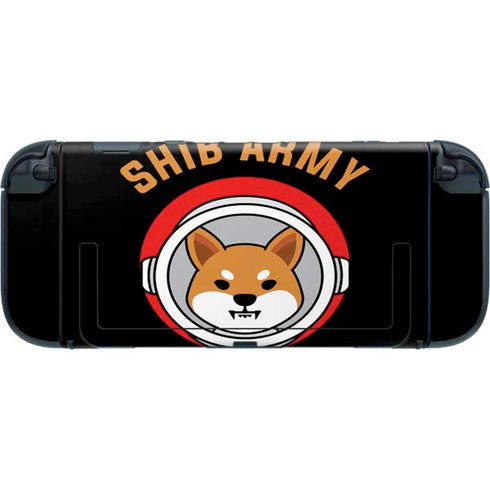 Shib Army Crypto Nintendo Switch 2 (2025) with Joy-Con Skin