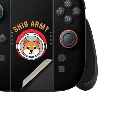 Shib Army Crypto Nintendo Switch 2 (2025) Joy-Con Controller Skin
