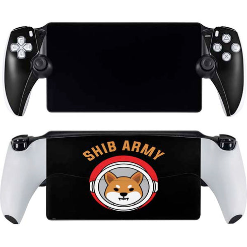 Shib Army Crypto PlayStation Portal Remote Player Skin