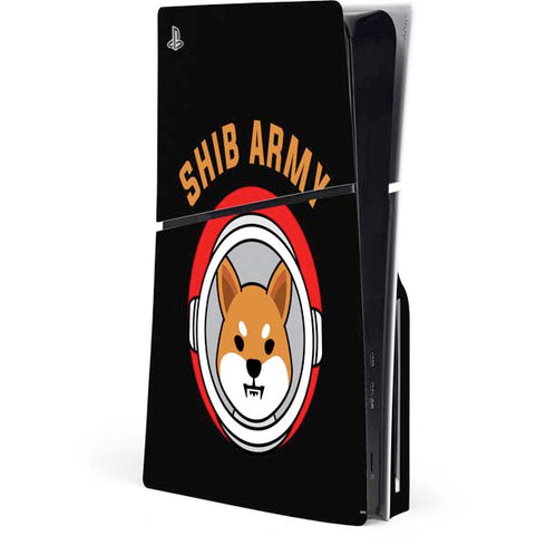 Shib Army Crypto PlayStation PS5 Skins