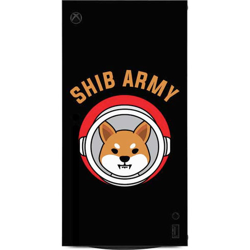 Shib Army Crypto XBox Series X Digital Edition Console Skin