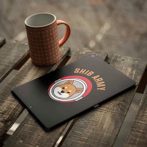 Shib Army Crypto iPad Skins