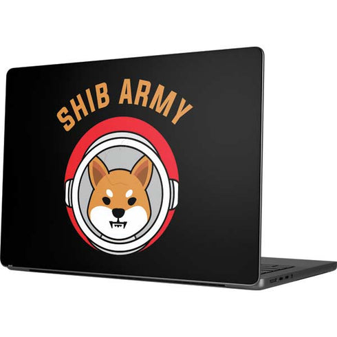 Shib Army Crypto Apple MacBook Pro 14-inch Skin