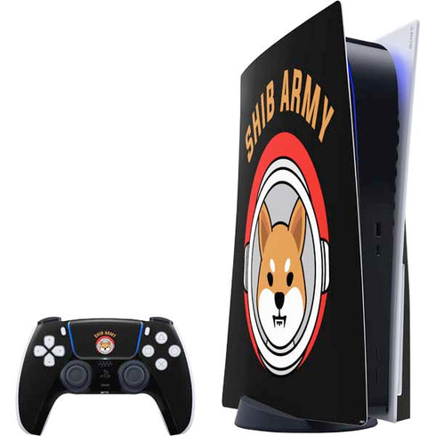 Shib Army Crypto PlayStation PS5 Skins