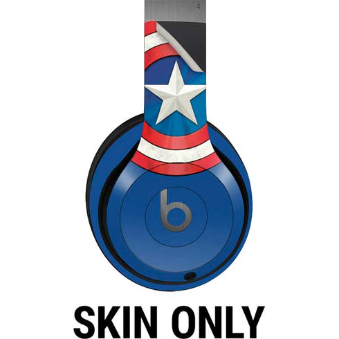 Marvel Captain America Shield Beats Solo 4 Wireless Headphones Skin