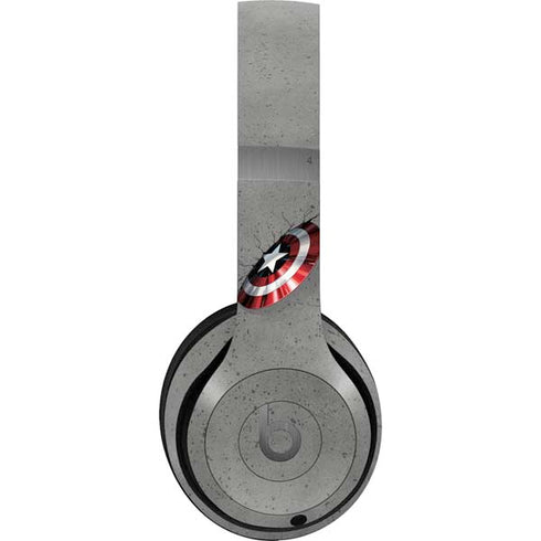 Marvel Captain America Shield Break Beats Solo 4 Wireless Headphones Skin