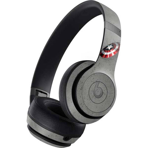 Marvel Captain America Shield Break Beats Solo 4 Wireless Headphones Skin