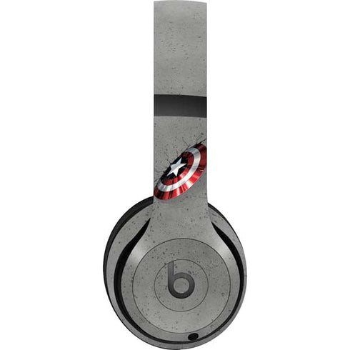 Marvel Captain America Shield Break Beats Studio Pro Wireless Headphones Skin