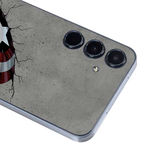 Marvel Captain America Shield Break Galaxy A36 5G Skin