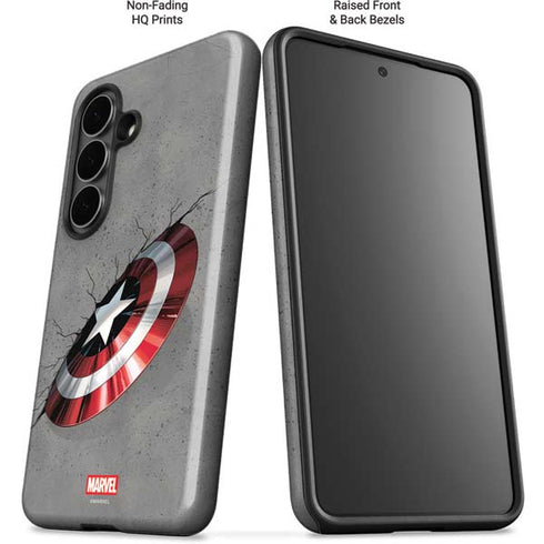 Marvel Captain America Shield Break Galaxy S26 Impact Case