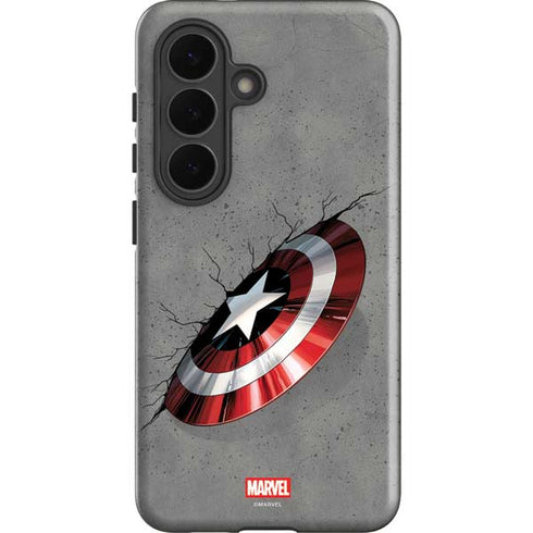 Marvel Captain America Shield Break Galaxy S26 Plus Impact Case