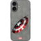 Marvel Captain America Shield Break iPhone 16 Skin