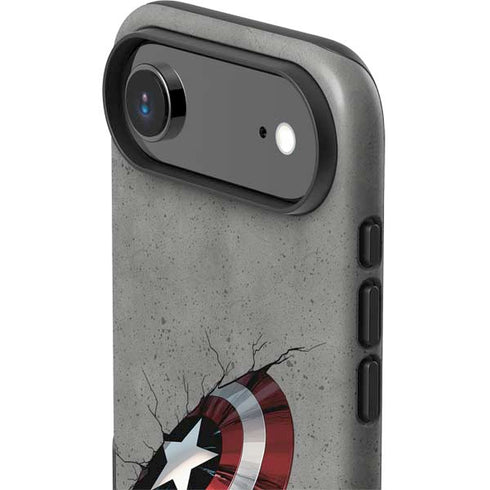 Marvel Captain America Shield Break iPhone 17 Air Impact Case