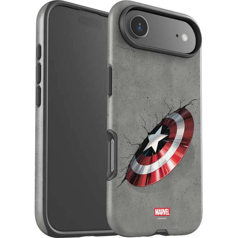 Marvel Captain America Shield Break iPhone 17 Air Impact Case