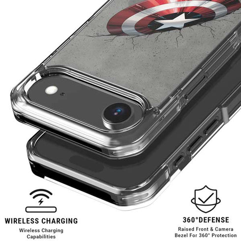 Marvel Captain America Shield Break iPhone 17 Air MagSafe Case